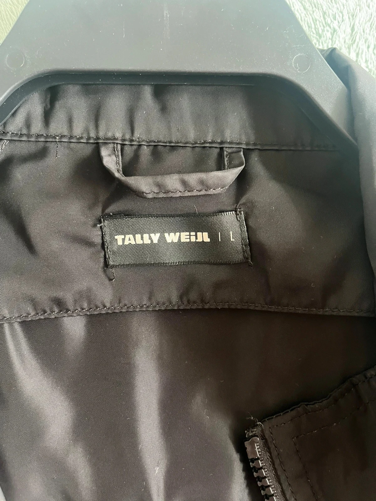 Veste corta-vento preta Tally Weijl, tamanho L – photo 4
